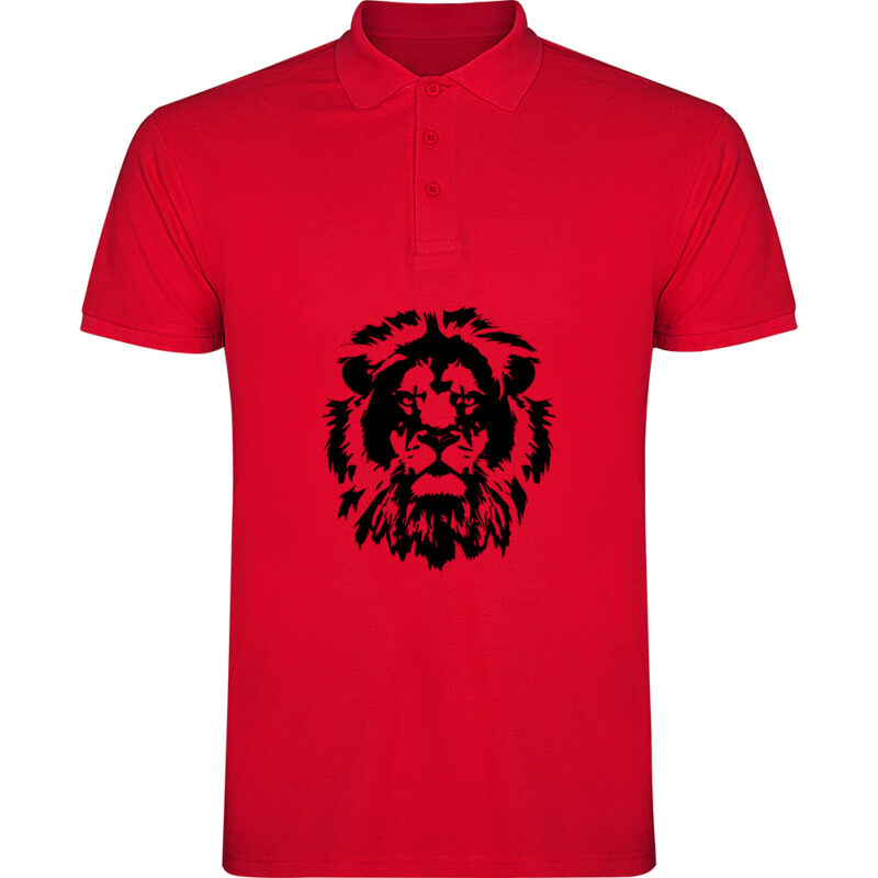 Tricou polo Leu, Roșu