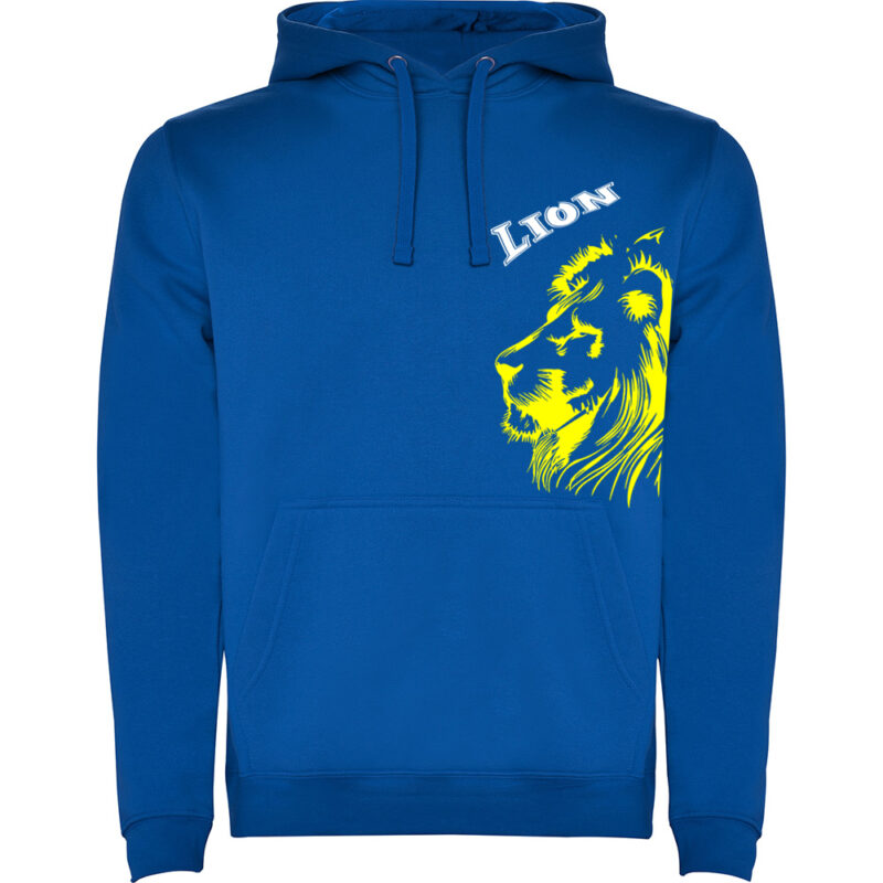 Hanorac Lion, Albastru