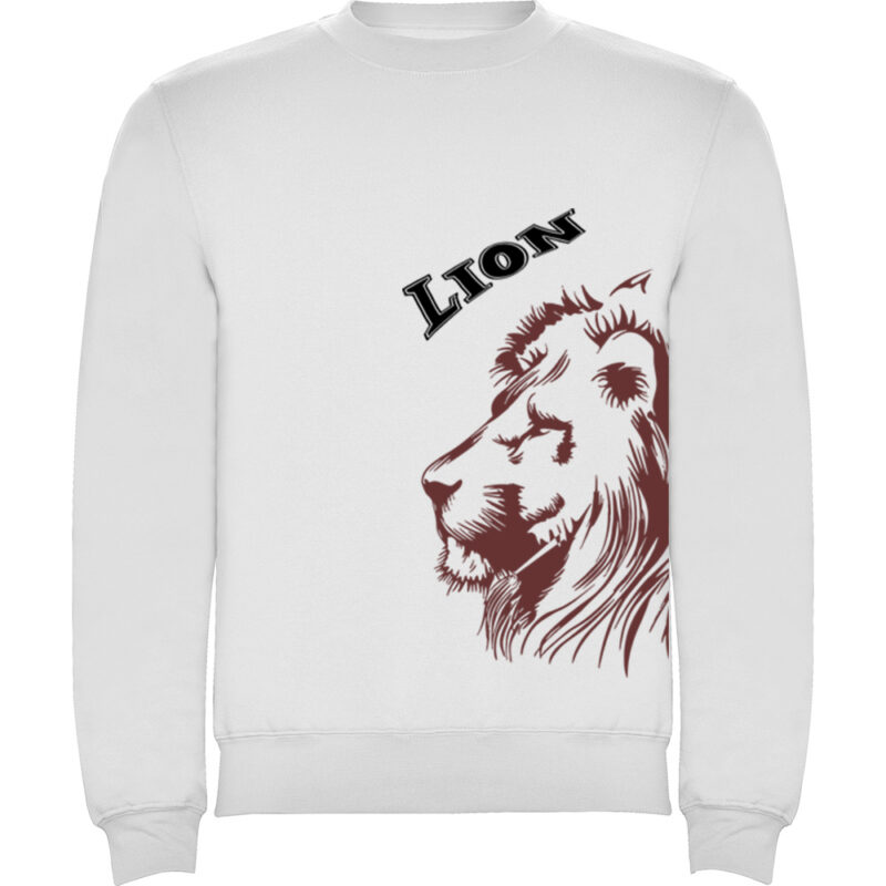 Pulover Lion, Alb