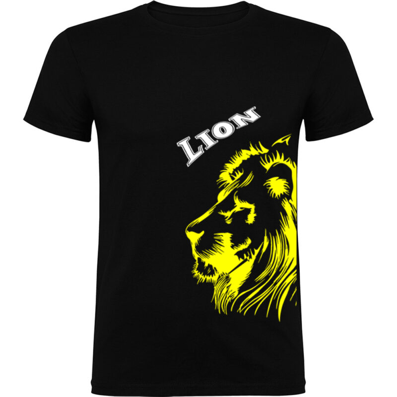 Tricou Lion, Negru