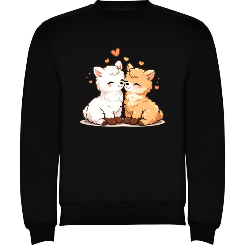 Pulover Love (Alpaca), Negru