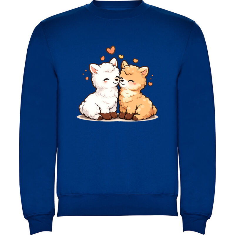 Pulover Love (Alpaca), Albastru
