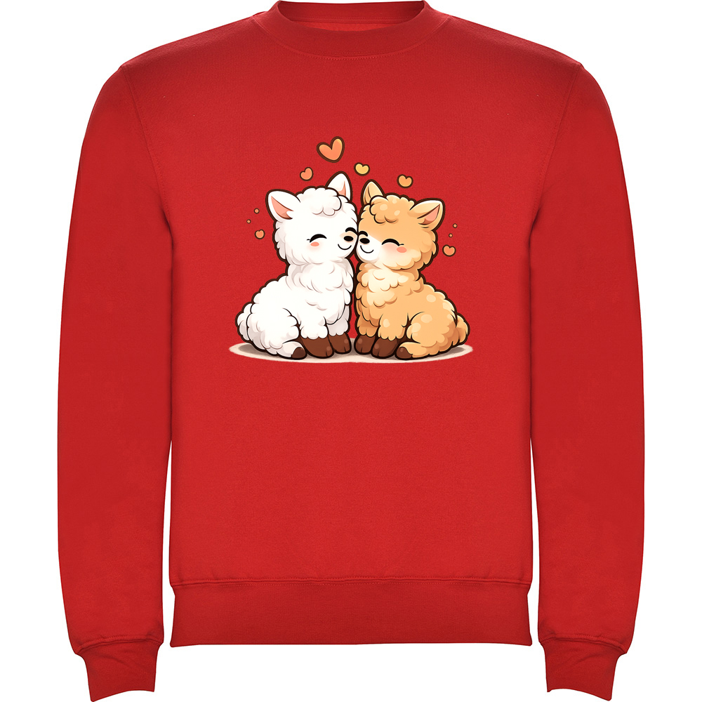 LOVEALPACA.PLV_.RED_.jpg Pulover Love (Alpaca), Roșu - imagine 1