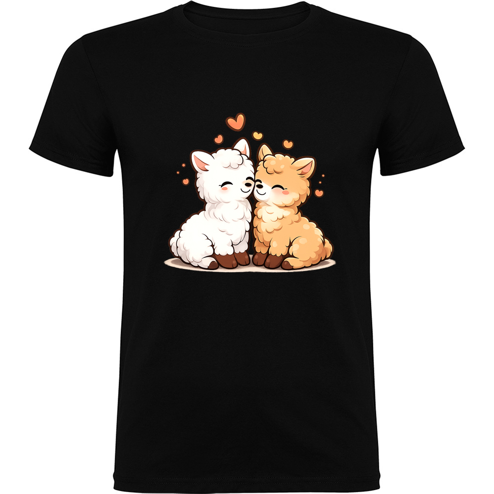 LOVEALPACA.TR_.BLK_.jpg Tricou Love (Alpaca), Negru - imagine 1