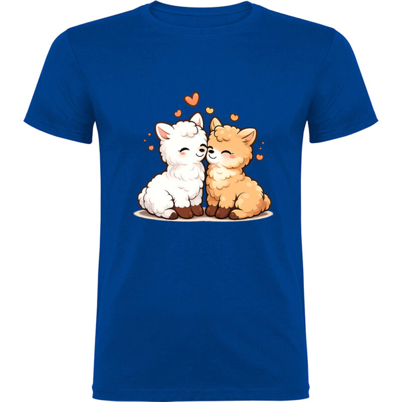 Tricou Love (Alpaca), Albastru