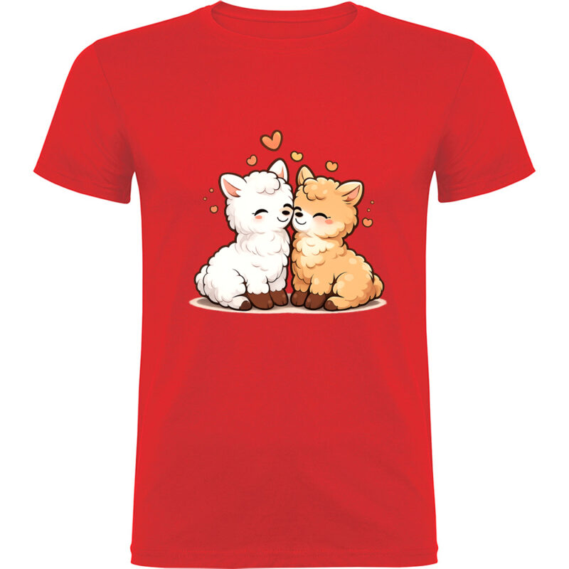 Tricou Love (Alpaca), Roșu