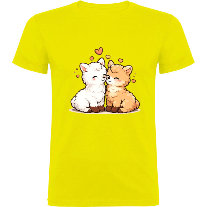 Tricou Love (Alpaca), Galben