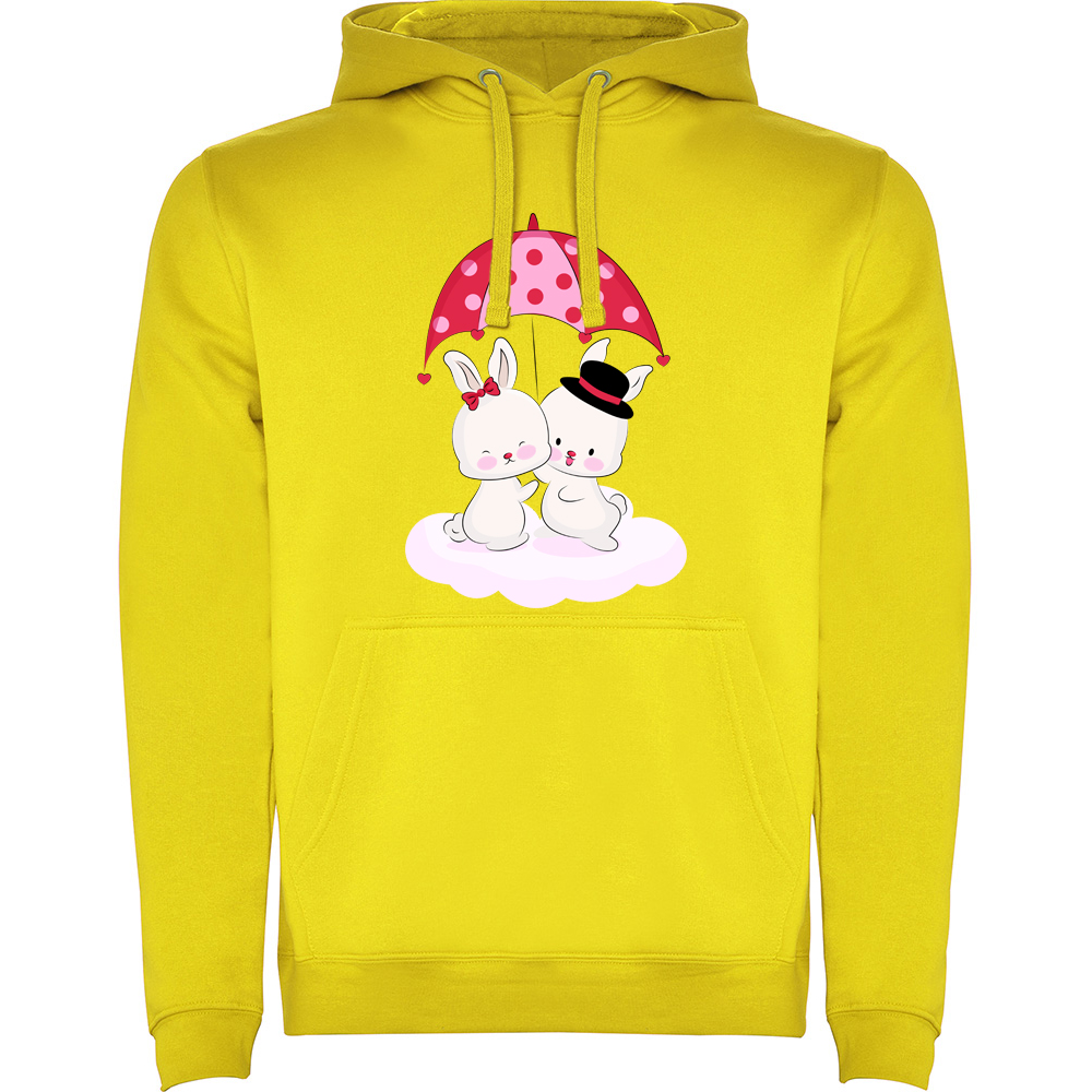 LOVEBUNNIES.HAN_.YEL_.jpg Hanorac Love (Bunnies), Galben - imagine 1