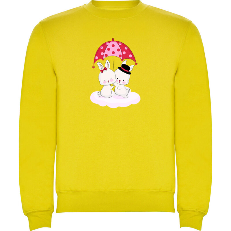 Pulover Love (Bunnies), Galben