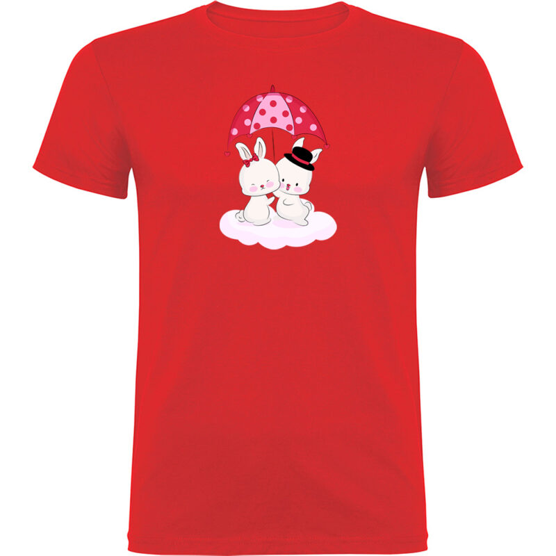 Tricou Love (Bunnies), Roșu