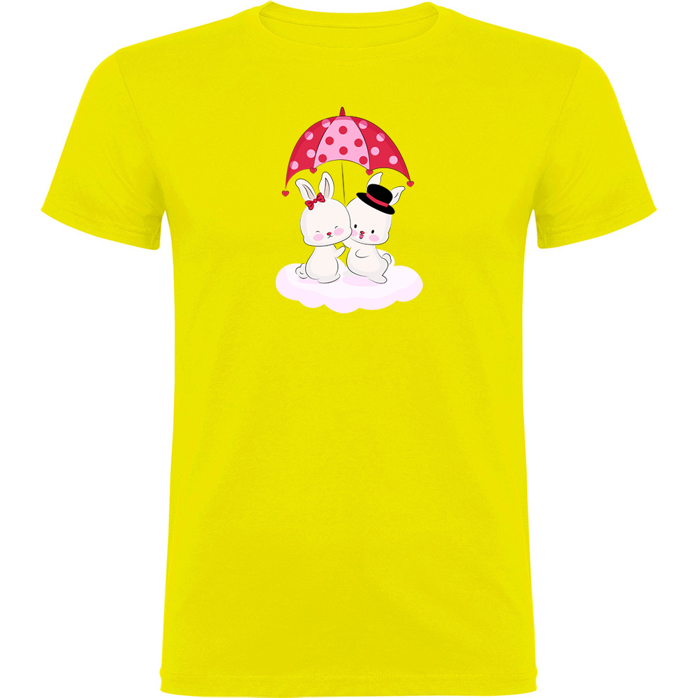 LOVEBUNNIES.TR_.YEL_.jpg Tricou Love (Bunnies), Galben - imagine 1