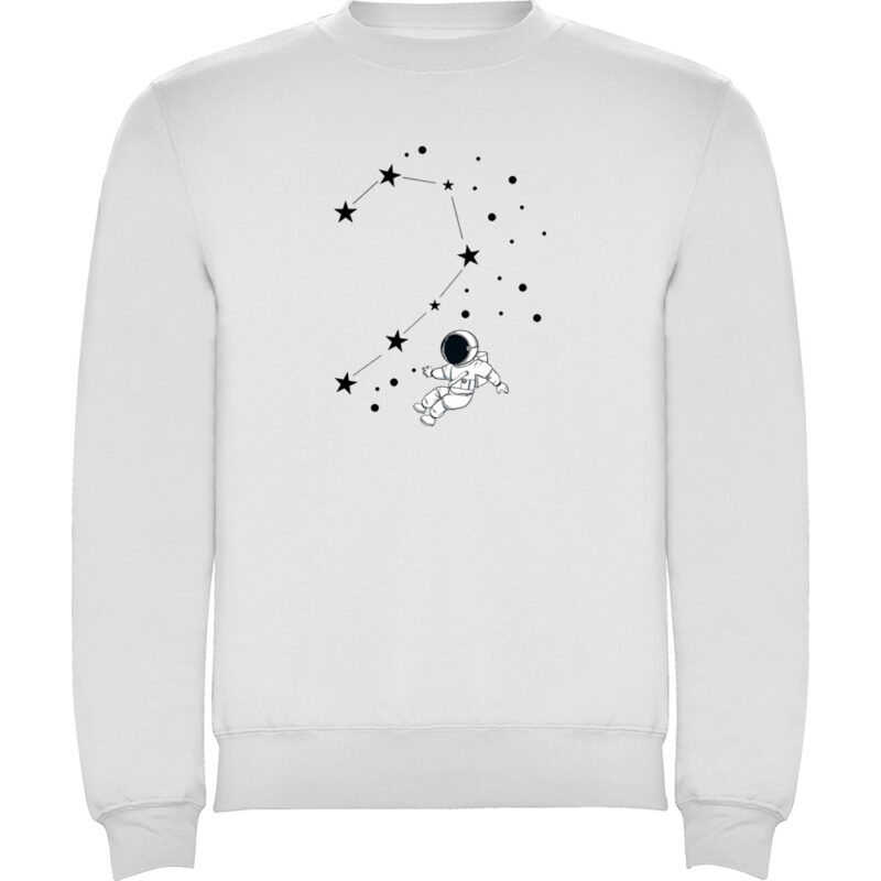 Pulover Love Constelation - El, Alb