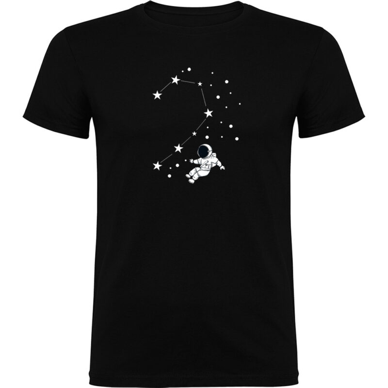 Tricou Love Constelation - El, Negru