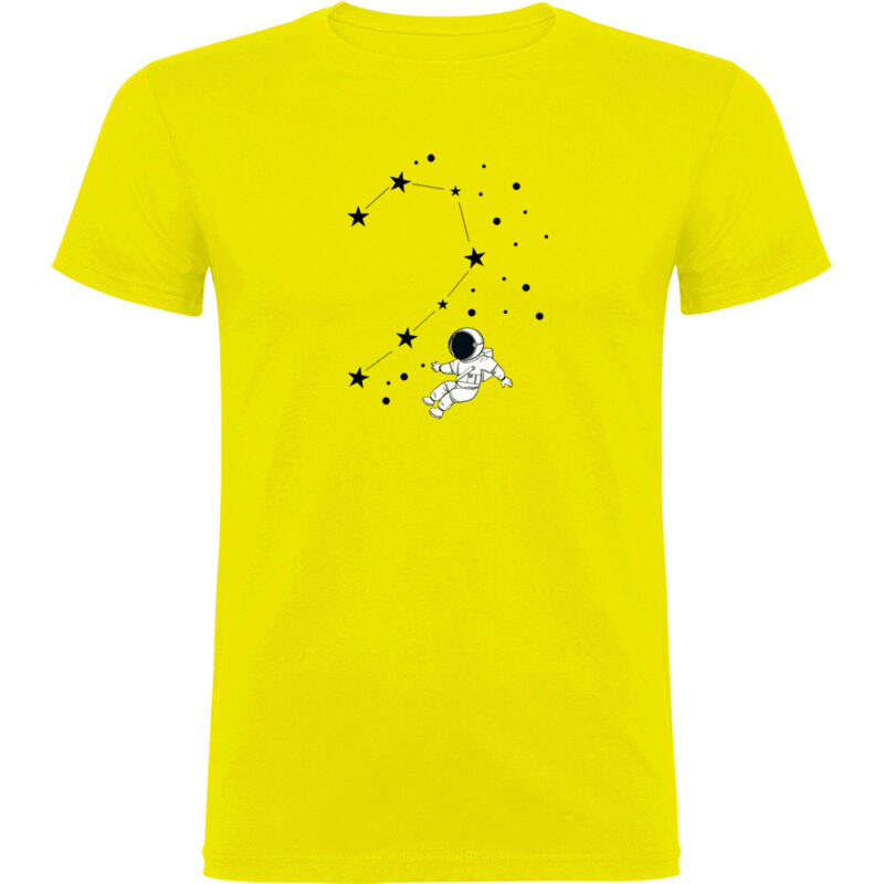 Tricou Love Constelation - El, Galben