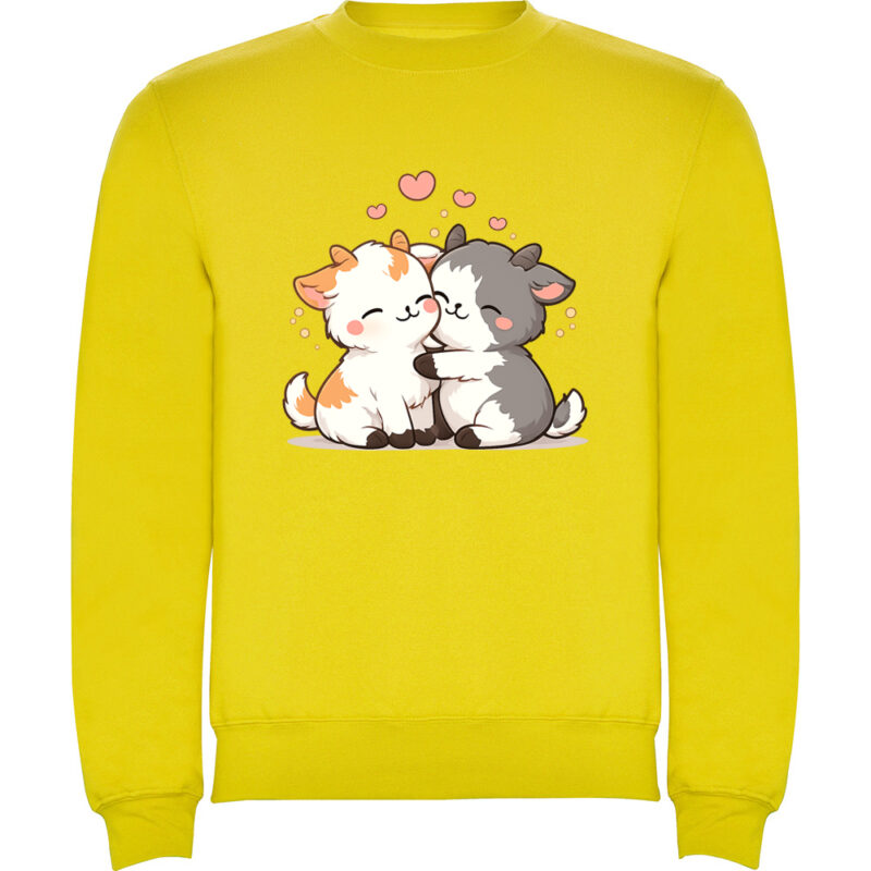 Pulover Love (Goats), Galben