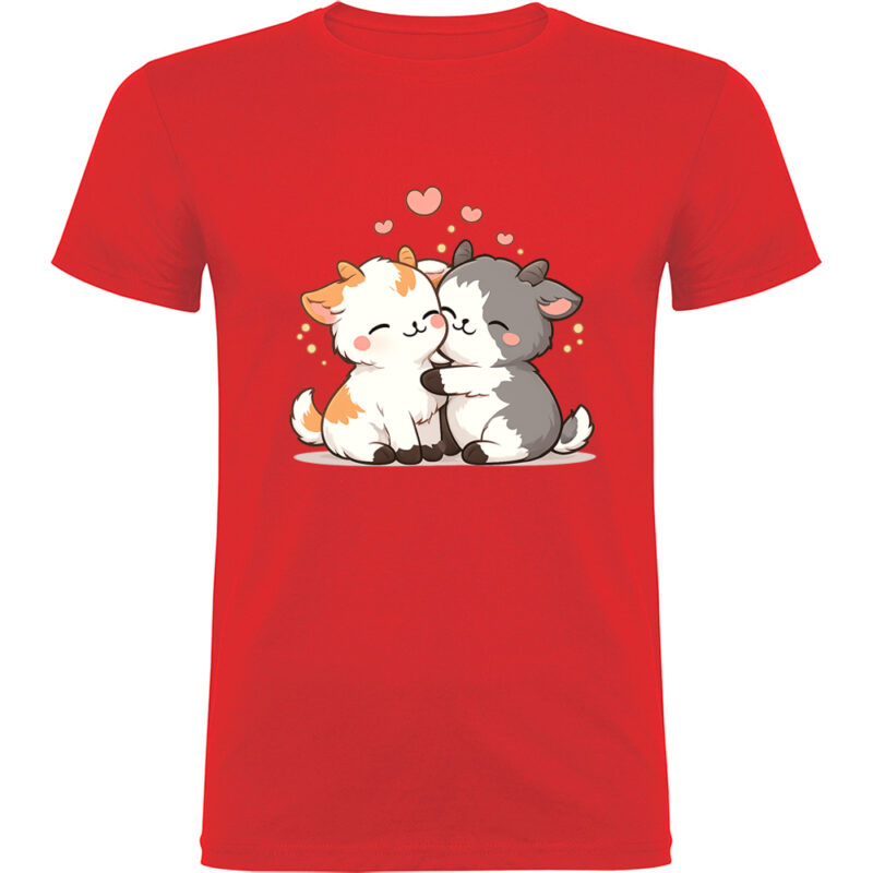 Tricou Love (Goats), Roșu
