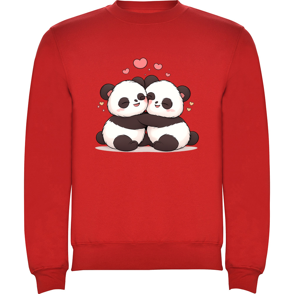 LOVEPANDA.PLV_.RED_.jpg Pulover Love (Panda), Roșu - imagine 1