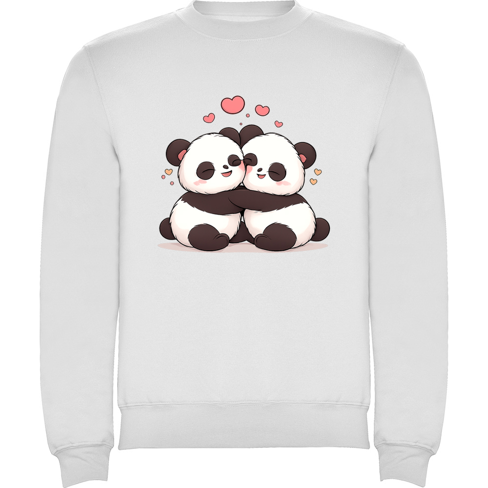 LOVEPANDA.PLV_.WHT_.jpg Pulover Love (Panda), Alb - imagine 1