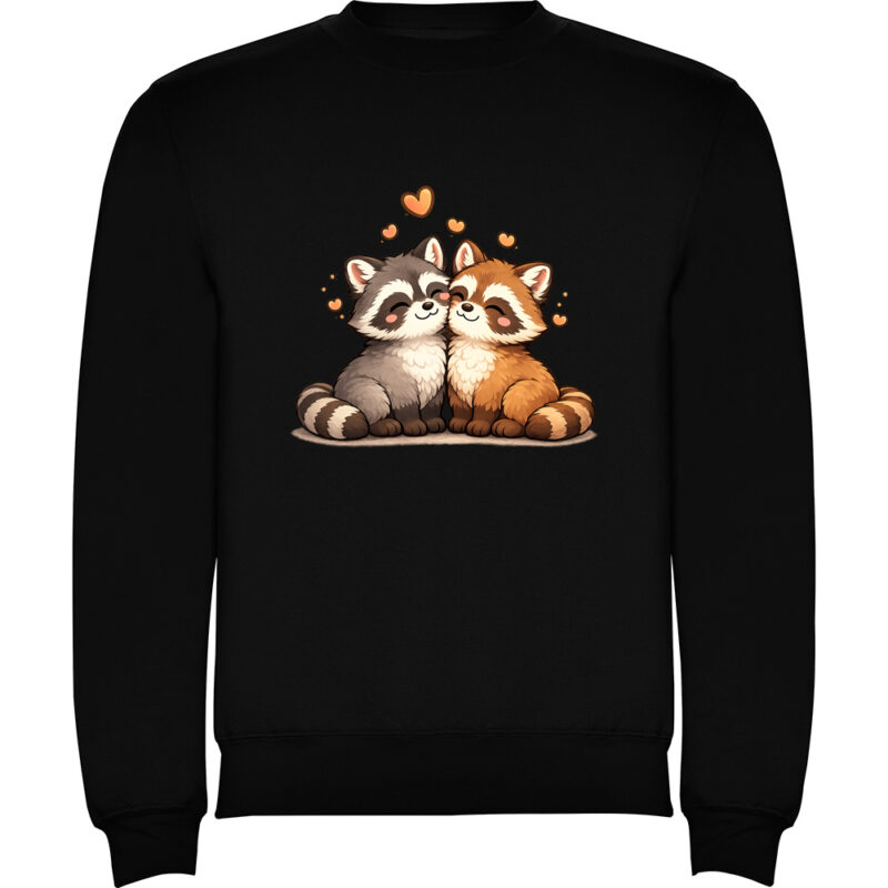 Pulover Love (Ratoni), Negru