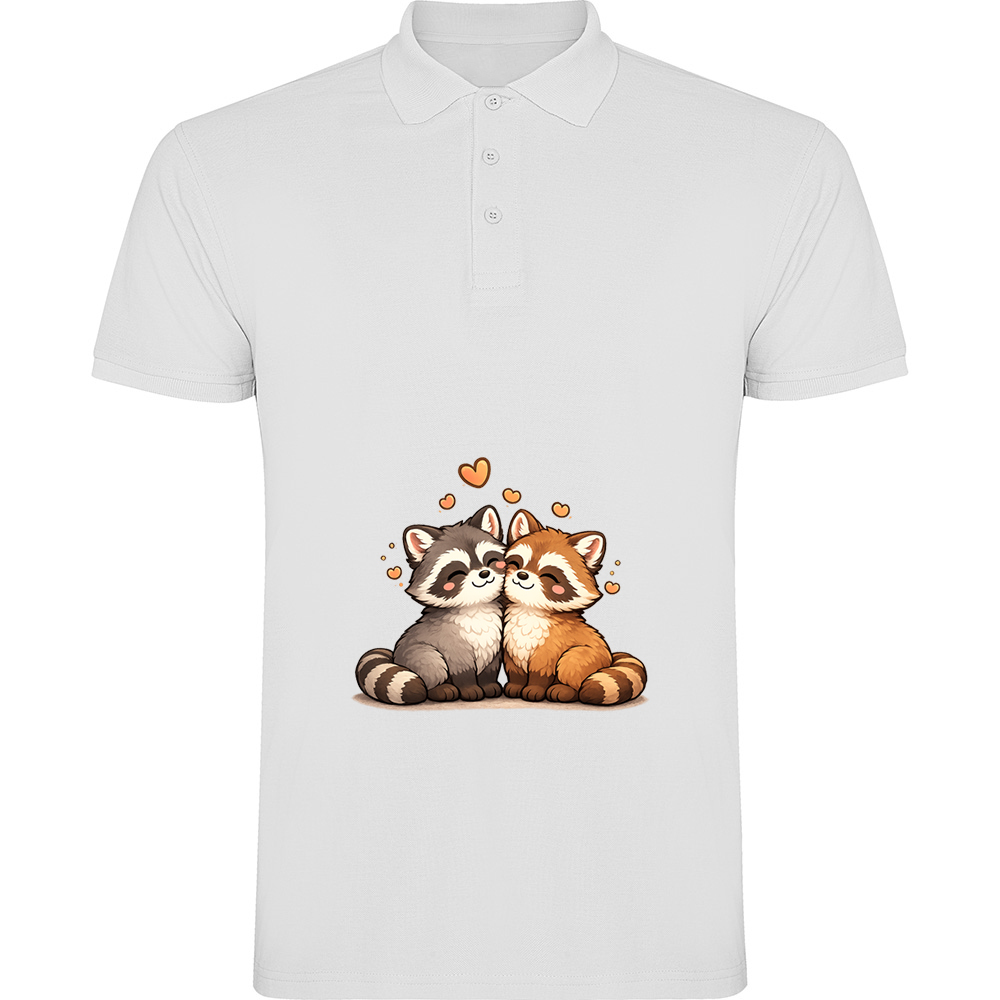 LOVERATONI.TP_.WHT_.jpg Tricou polo Love (Ratoni), Alb - imagine 1