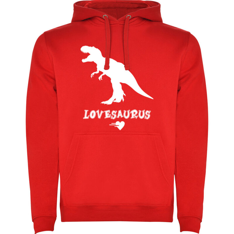Hanorac Lovesaurus, Roșu