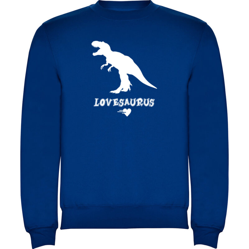 Pulover Lovesaurus, Albastru