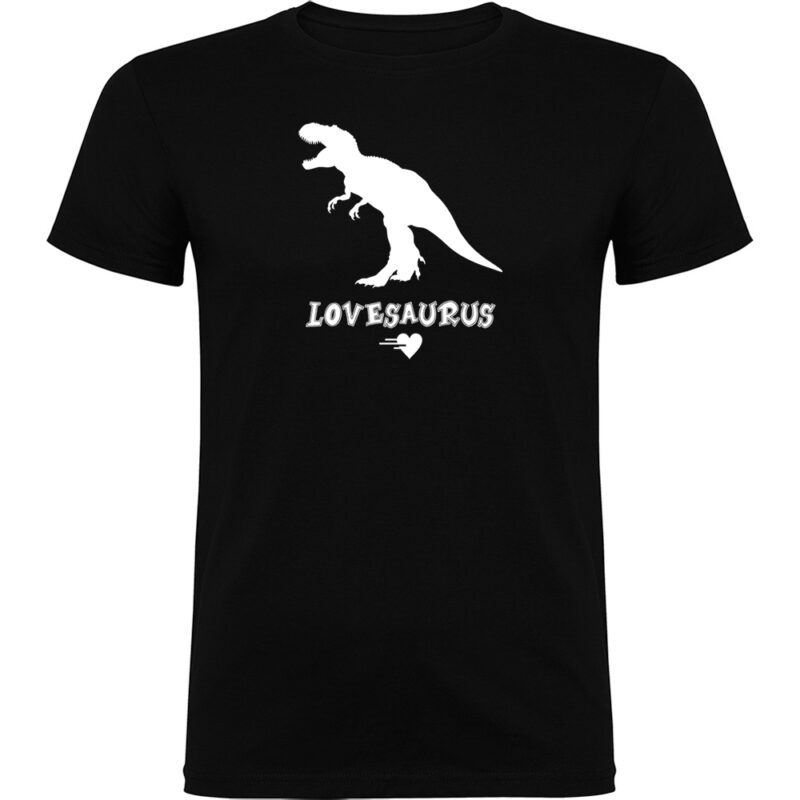 Tricou Lovesaurus, Negru