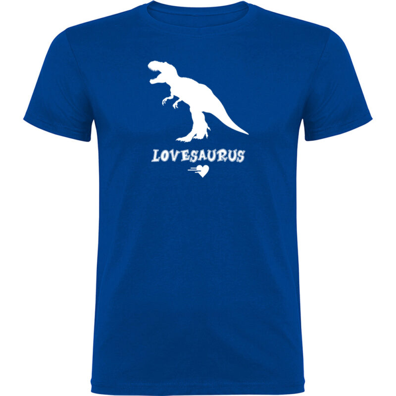 Tricou Lovesaurus, Albastru