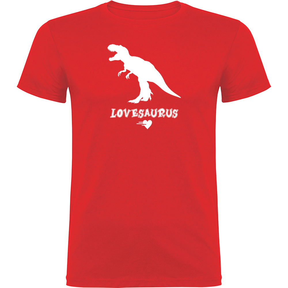 LOVESAURUS.TR_.RED_.jpg Tricou Lovesaurus, Roșu - imagine 1