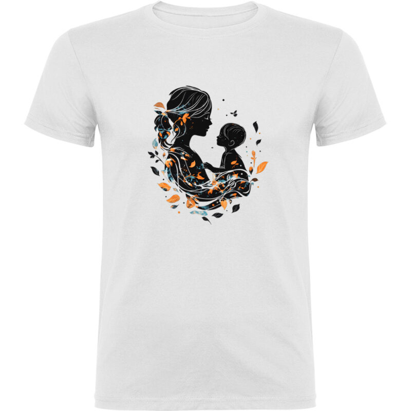 Tricou Mama cu Baiat, Alb