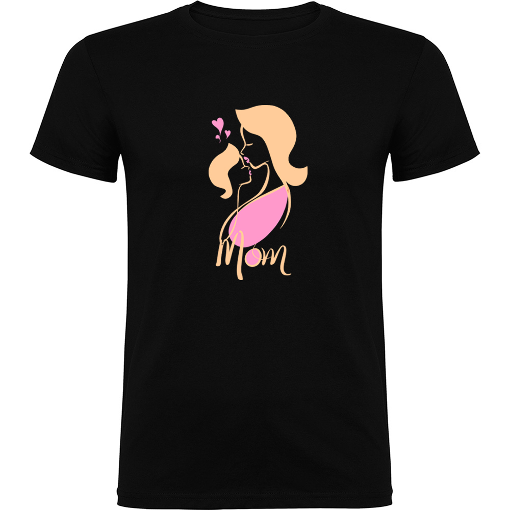 MAMACUFATA.TR_.BLK_.jpg Tricou Mama cu Fata, Negru - imagine 1