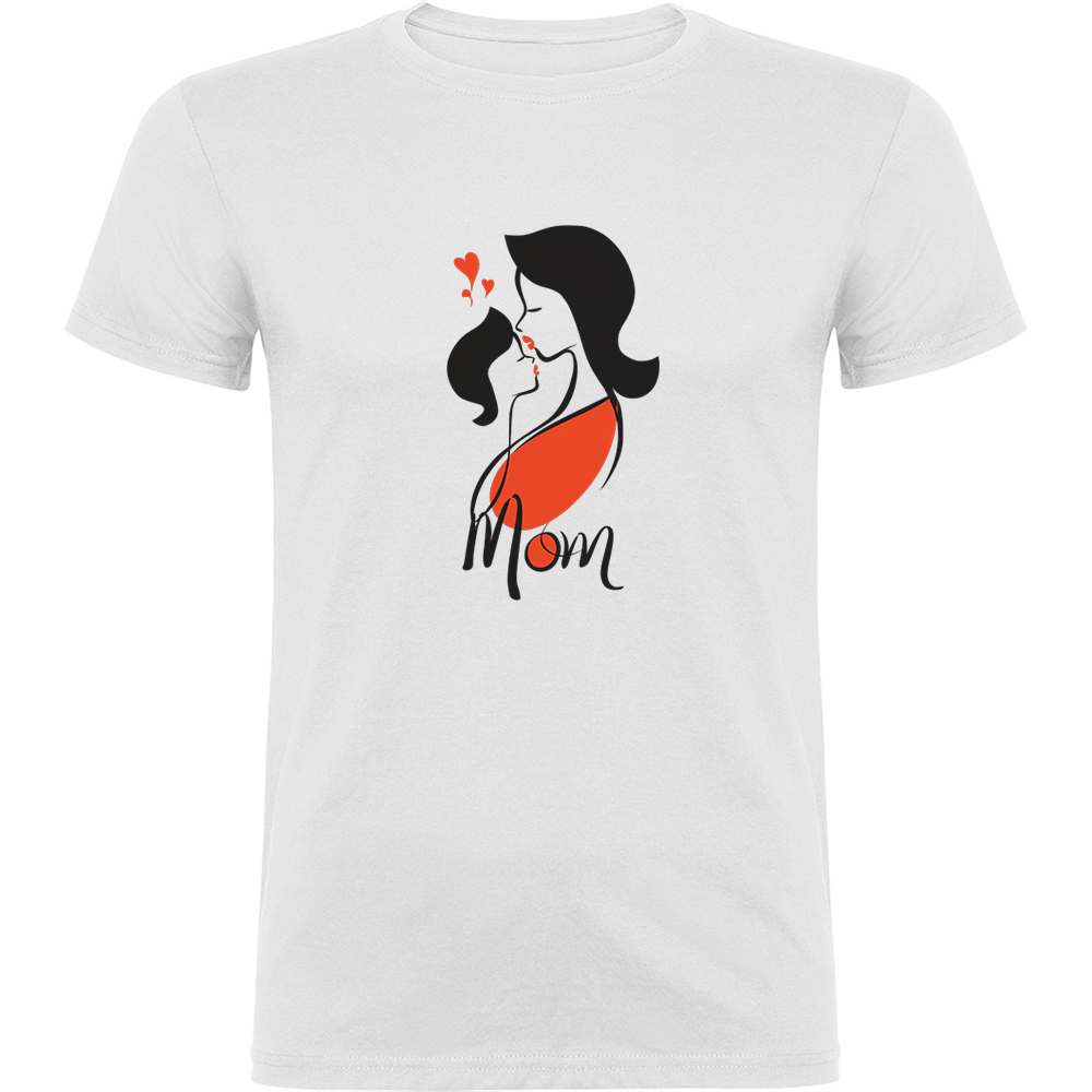 MAMACUFATA.TR_.WHT_.jpg Tricou Mama cu Fata, Alb - imagine 1