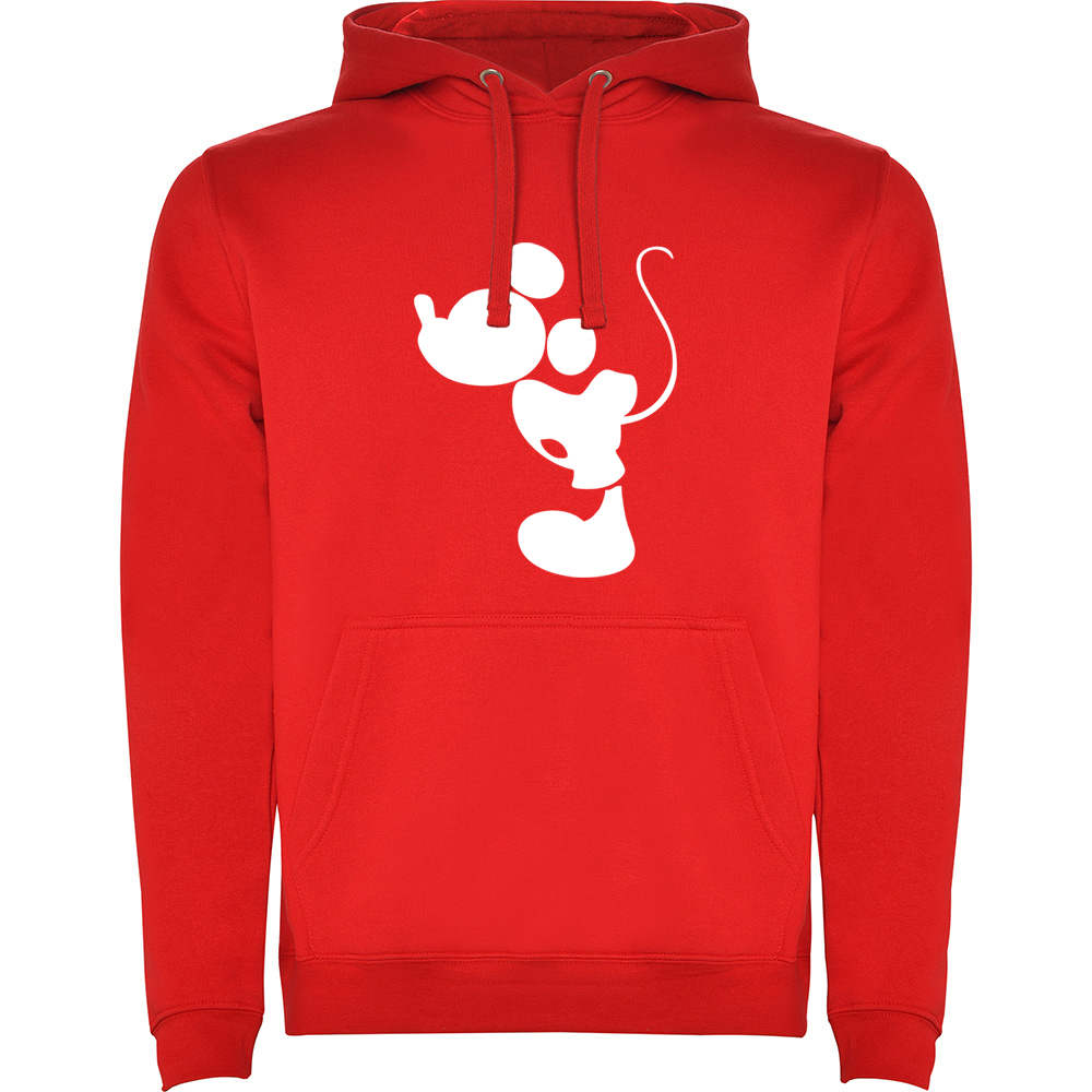 MICKEYANDMINNIELOVE-EL.HAN_.RED_.jpg Hanorac Mickey and Minnie Love - El, Roșu - imagine 1