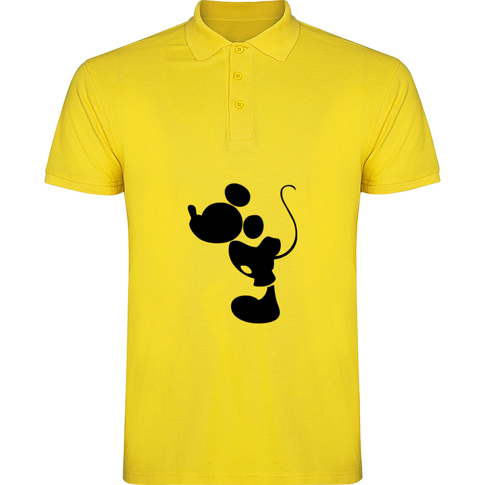 MICKEYANDMINNIELOVE-EL.TP_.YEL_.jpg Tricou polo Mickey and Minnie Love - El, Galben - imagine 1