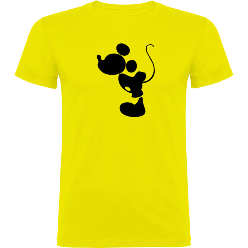 Tricou Mickey and Minnie Love - El, Galben