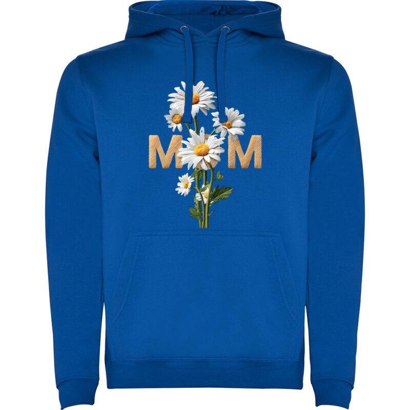 Hanorac Mom (Flori), Albastru