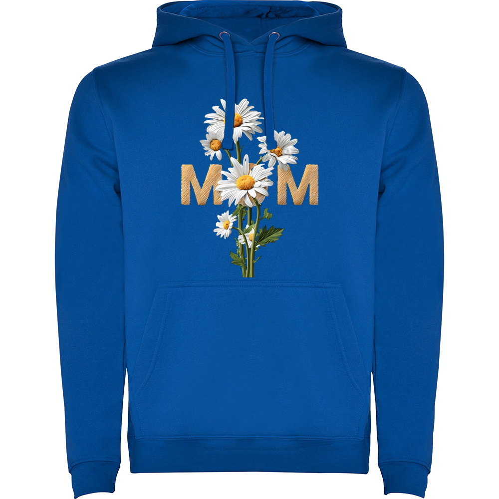 MOMFLORI.HAN_.BLU_.jpg Hanorac Mom (Flori), Albastru - imagine 1