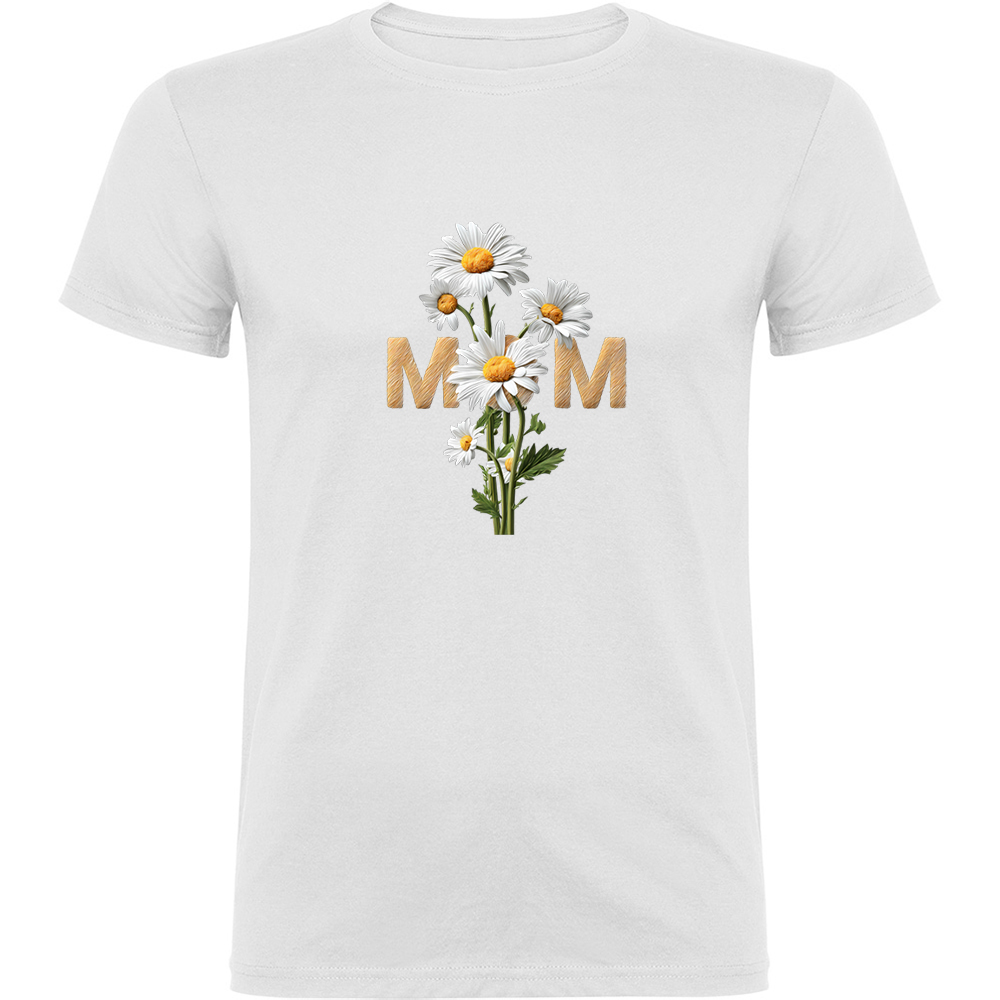 MOMFLORI.TR_.WHT_.jpg Tricou Mom (Flori), Alb - imagine 1