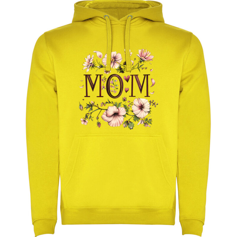 Hanorac Mom (Flori 2), Galben