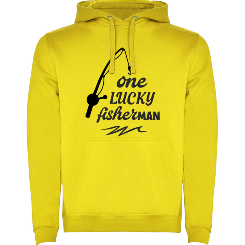 Hanorac One lucky fisherman, Galben