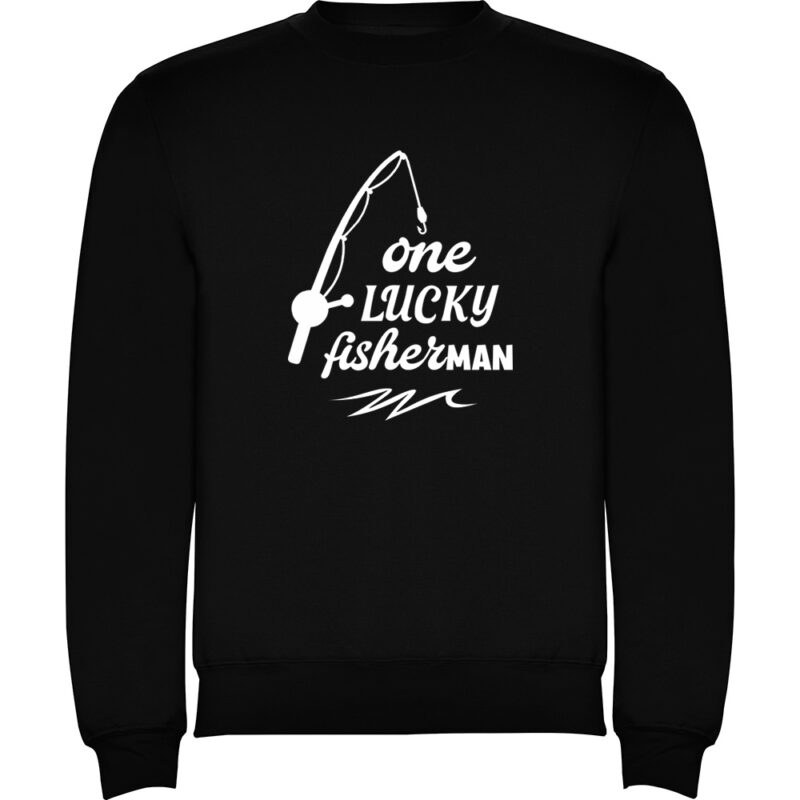 Pulover One lucky fisherman, Negru
