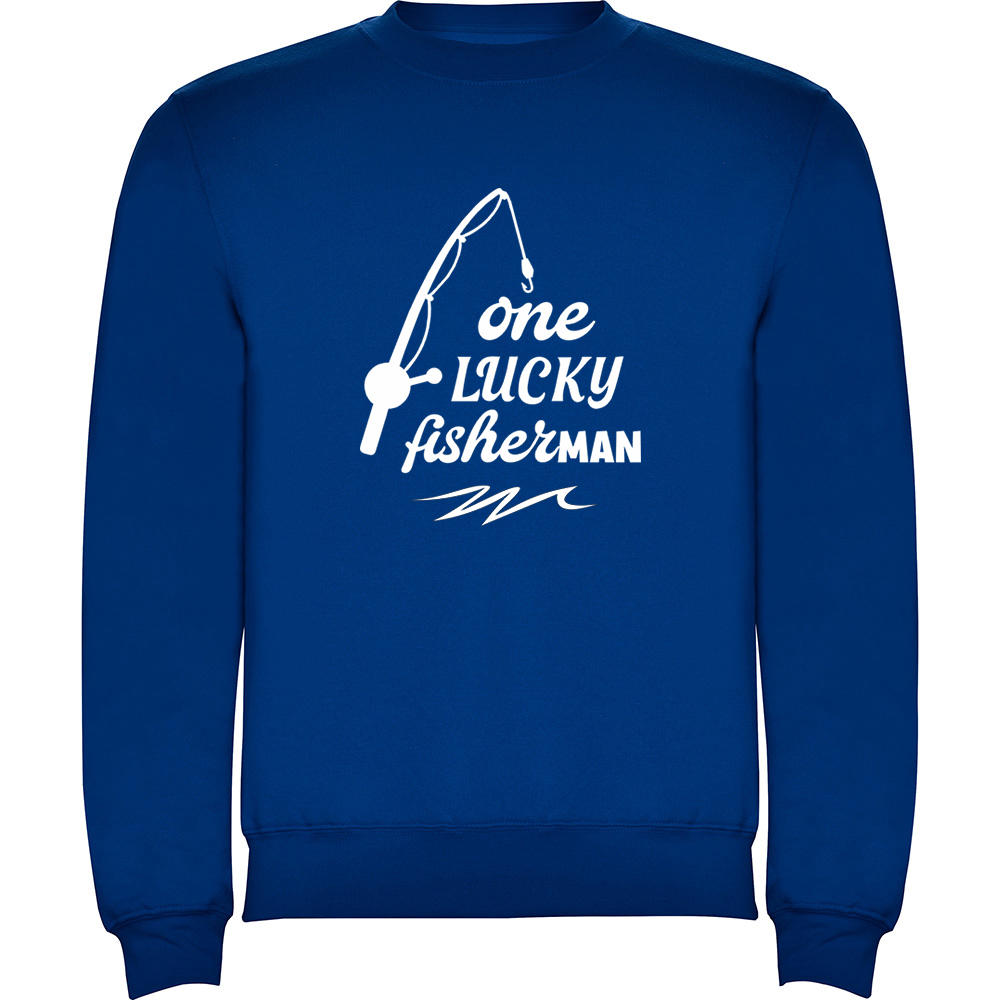 ONELUCKYFISHERMAN.PLV_.BLU_.jpg Pulover One lucky fisherman, Albastru - imagine 1