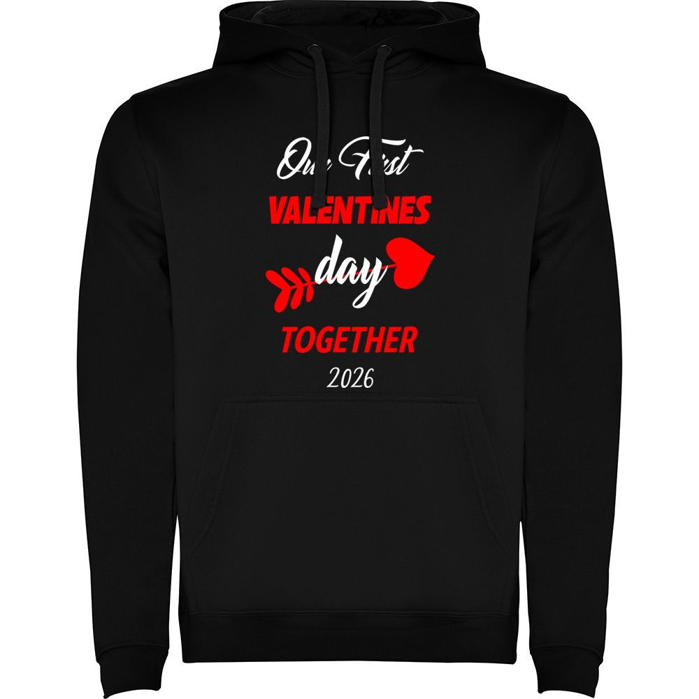 OURFIRSTVALENTINESDAY.HAN_.BLK_.jpg Hanorac Our first Valentines Day, Negru - imagine 1