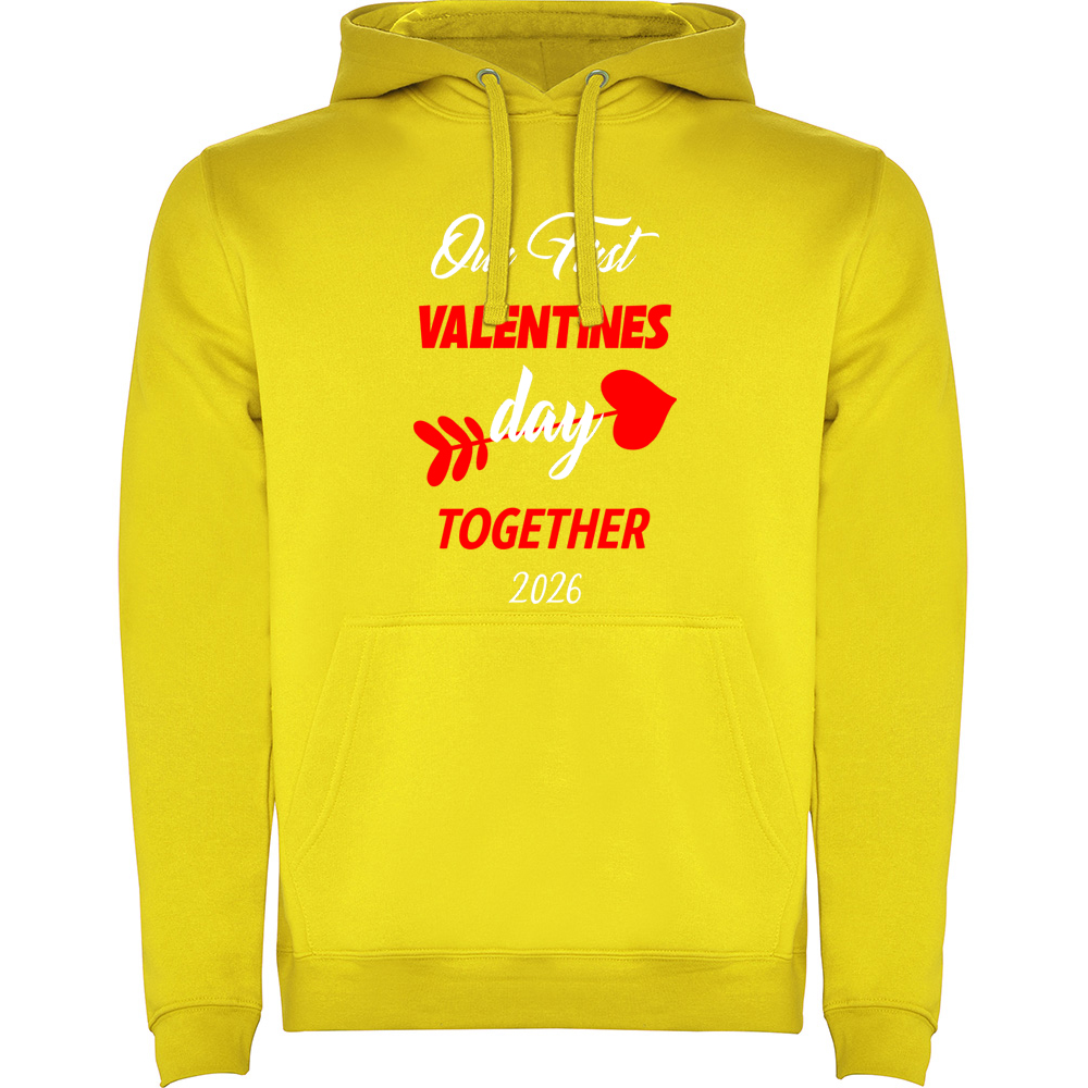 OURFIRSTVALENTINESDAY.HAN_.YEL_.jpg Hanorac Our first Valentines Day, Galben - imagine 1