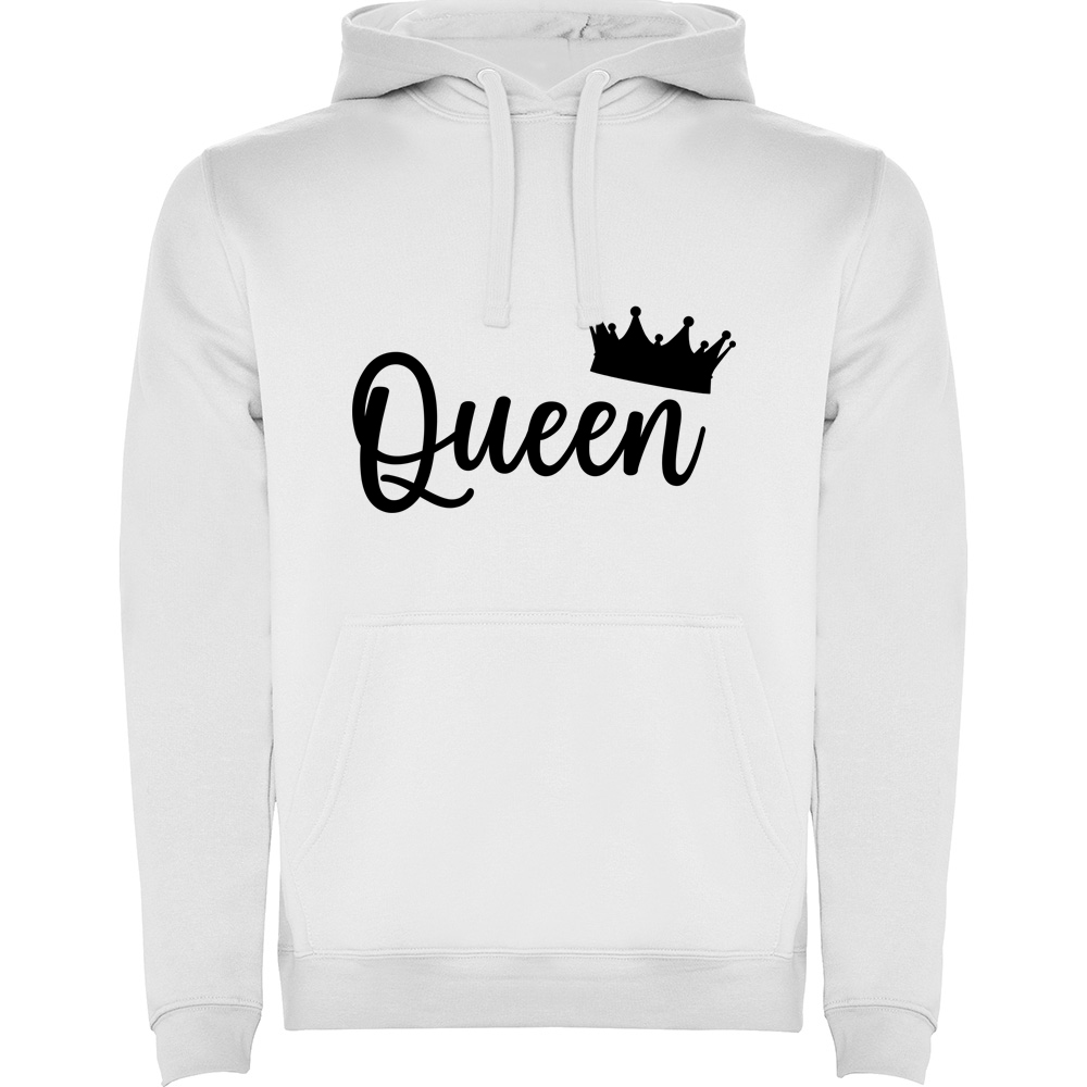 QUEEN.HAN_.WHT_.jpg Hanorac Queen, Alb - imagine 1