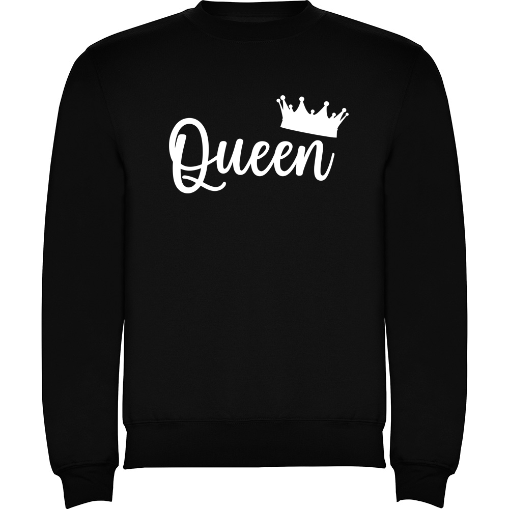QUEEN.PLV_.BLK_.jpg Pulover Queen, Negru - imagine 1