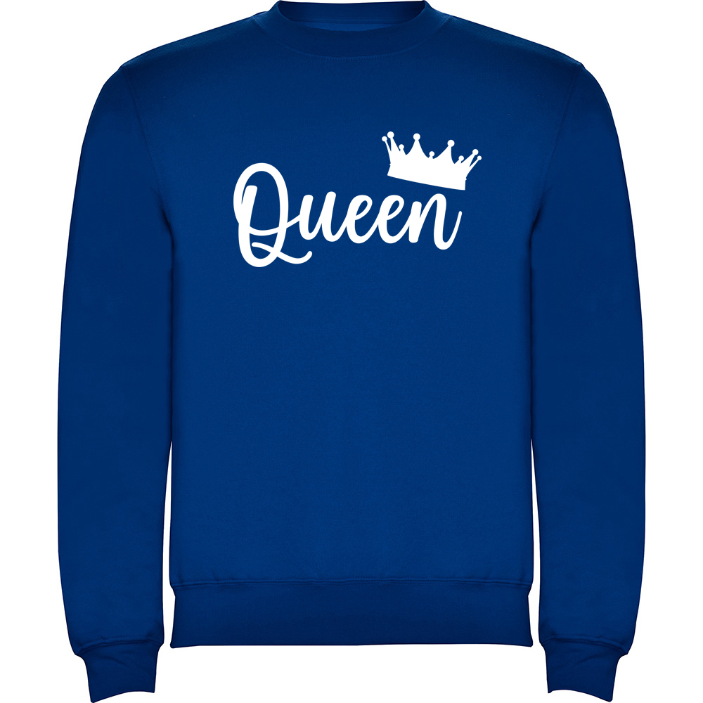 QUEEN.PLV_.BLU_.jpg Pulover Queen, Albastru - imagine 1