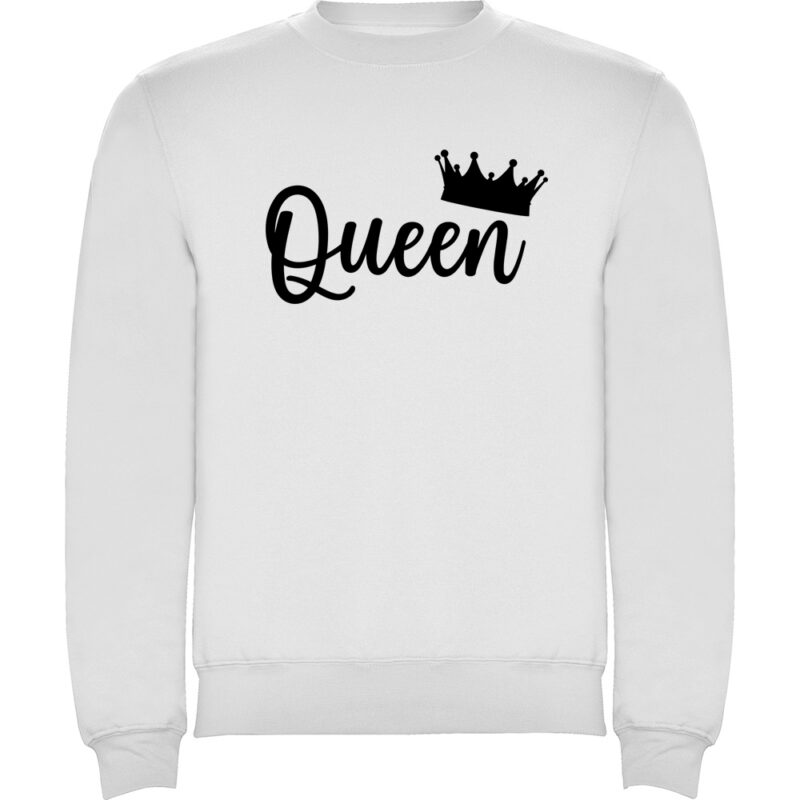Pulover Queen, Alb