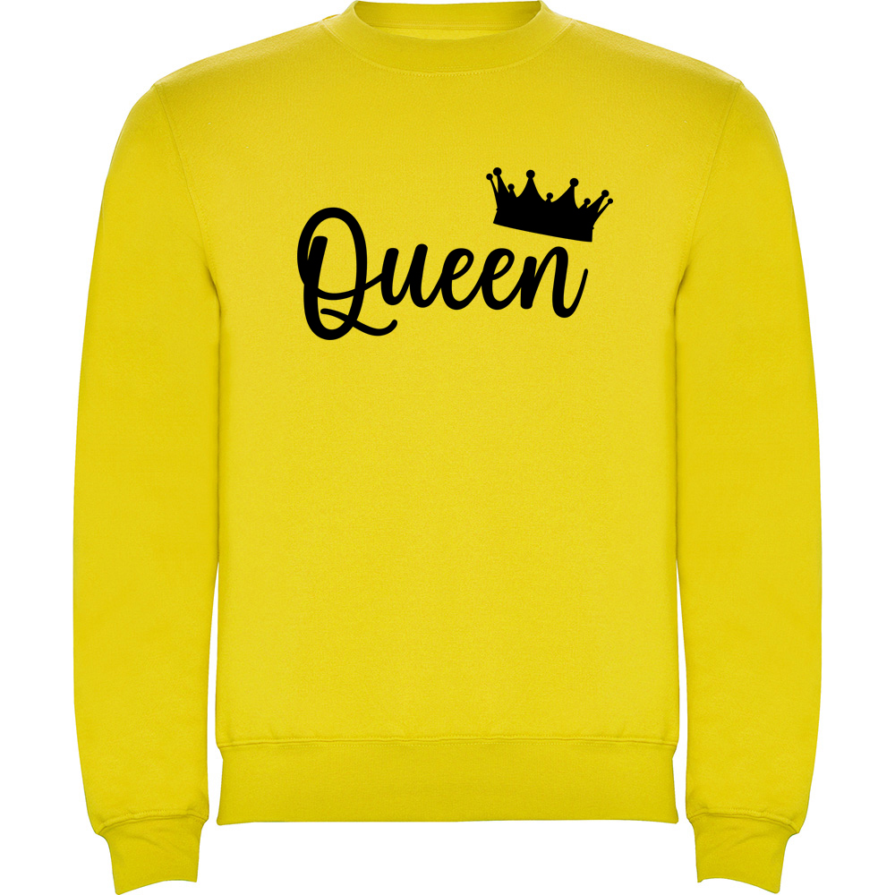 QUEEN.PLV_.YEL_.jpg Pulover Queen, Galben - imagine 1