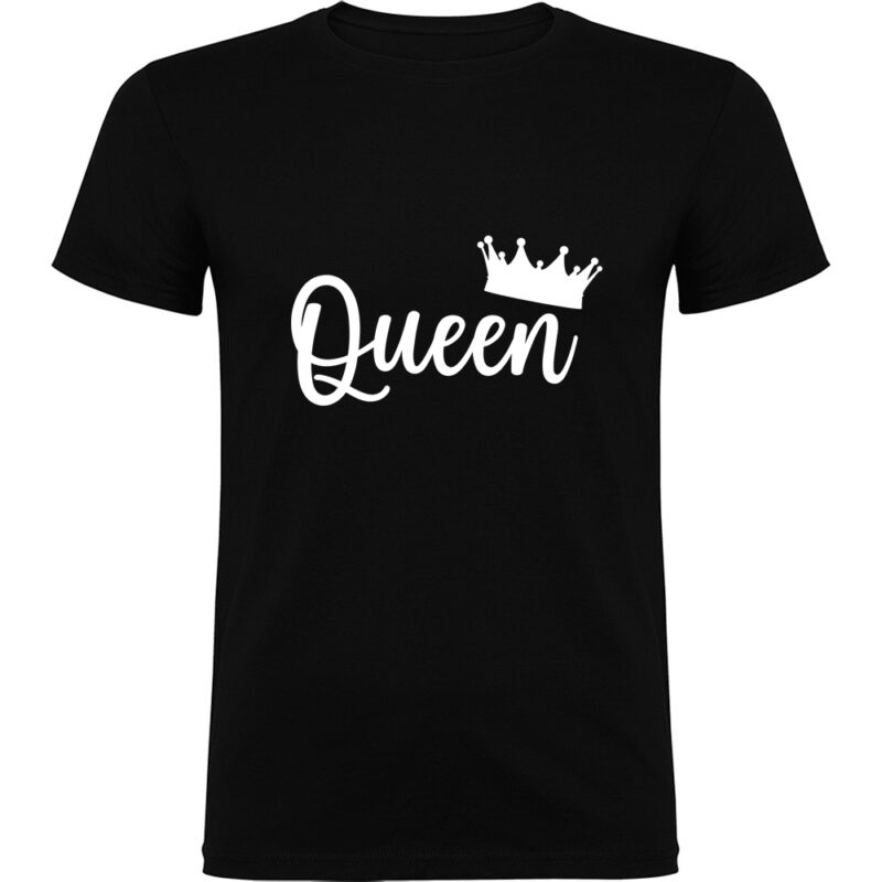 Tricou Queen, Negru